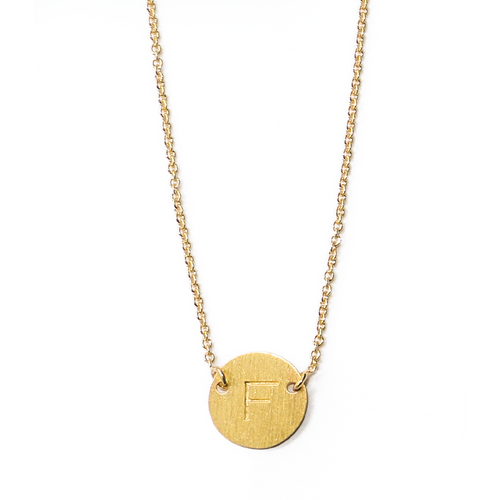 BORBOLETA LOVE LETTERS "F" NECKLACE slika 1