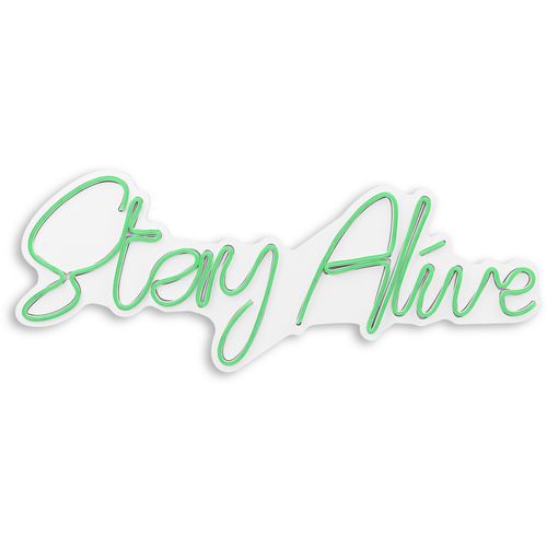 Wallity Zidna LED dekoracija, Stay Alive - Green slika 6