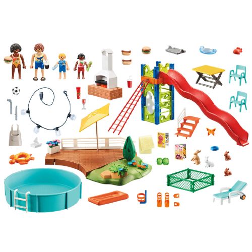 Playmobil City Life Zabava na bazenu slika 3