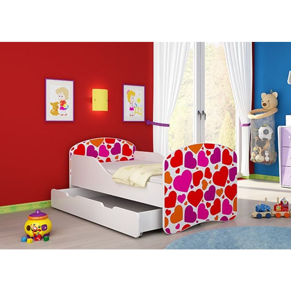 ACMA Dječiji krevet Acma I sa ladicom - 180x80cm - Dezen 25 slika 1
