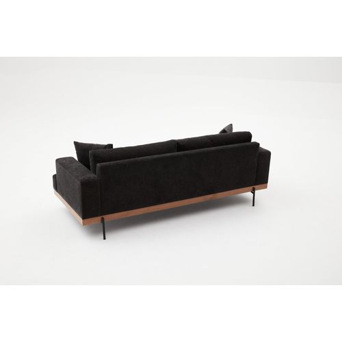 Atelier Del Sofa Trosjed, Antracit Crno, Liva - Anthracite, Copper slika 6