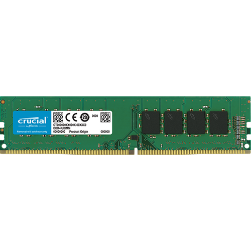 Crucial 8GB DDR4-3200 UDIMM PC4-25600 CL22, 1.2V slika 1