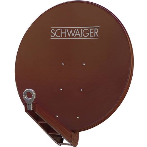 Schwaiger SPI085PR satelitska antena 85 cm Material reflektirajuće površine: aluminij crvena cigla slika 1