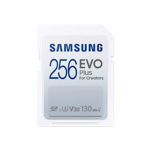 SAMSUNG EVO PLUS SDXC Memory Card 256GB MB-SC256K/EU
