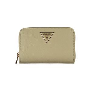 GUESS JEANS GREEN WOMEN'S WALLET