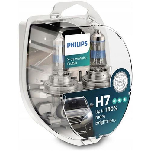 Sijalica H7 +150% PHILIPS X-treme Vision Pro150 - 2 kom, slika 1