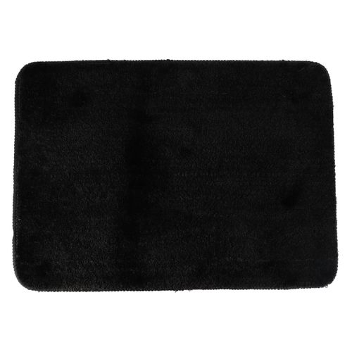 TENDANCE TEPIH ZA KUPATILO 50X70 CM MIKROFIBER MAT LATEX BACK CRNA 7733103 slika 1