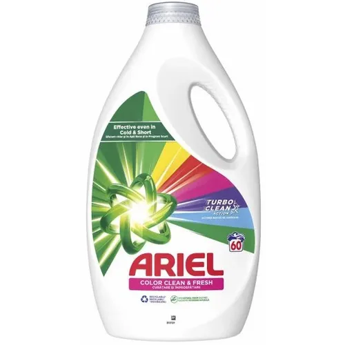 Ariel  tečni deterdžent za veš Clean & Fresh Color 3l,60pranja slika 1