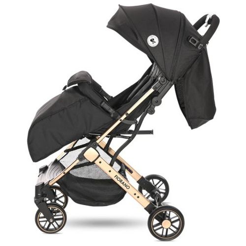 Lorelli Kolica Za Bebe Fiorano Black + Footcover (2023) slika 4