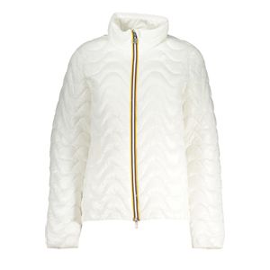 K-WAY WHITE WOMEN'S DOWN JACKET