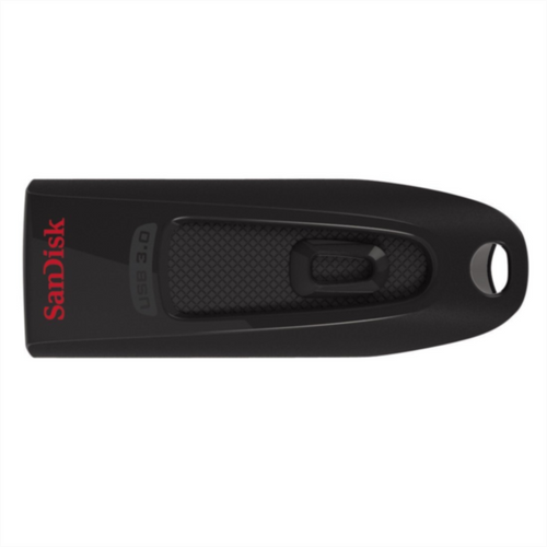 SanDisk Ultra 64GB USB 3.0 Crni Memorijski Stick slika 1