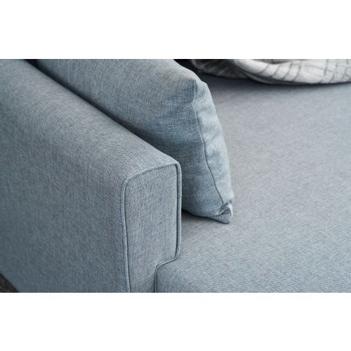 Atelier Del Sofa Bella Soft Mini Köşe Left - Plavi kutni kauč na razvlačenje slika 4