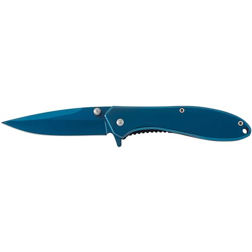 Ausonia preklopni nož, prohrom sečivo i drška, plav 17,5 cm slika 1
