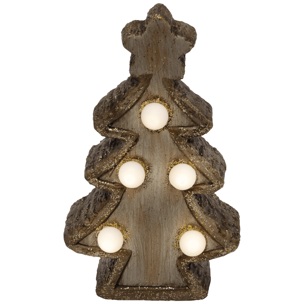 home Dekorativna rasveta, LED keramička figura, bor - KDC 15/T slika 1