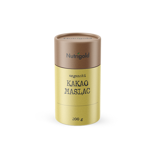 Nutrigold Kakao maslac - Organski 200g  slika 1