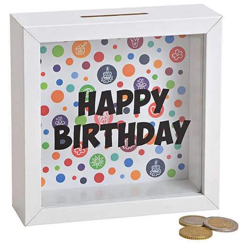 Viter Kasica happy birthday 15x15cm slika 1