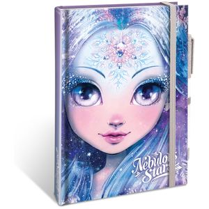 Notebook A5 bijeli listovi Nebulous Stars - više motiva - sort 