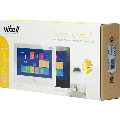 Vibell Video interfon, unutarnja jedinica, Vibell series - OR-VID-EX-1060PMV/B slika 2