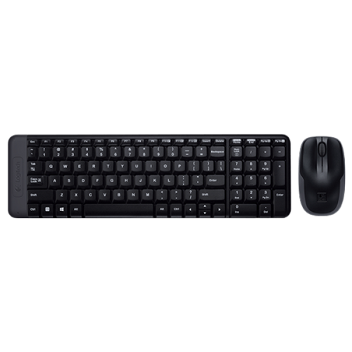 Tastatura + miš Logitech MK220 Wireless US 920-003161 slika 1