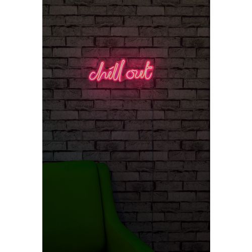 Wallity Ukrasna plastična LED rasvjeta, Chill Out - Pink slika 3