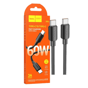 hoco. USB kabl za smartphone, type C, 60W, crna - X96 Hyper, 60W, Black