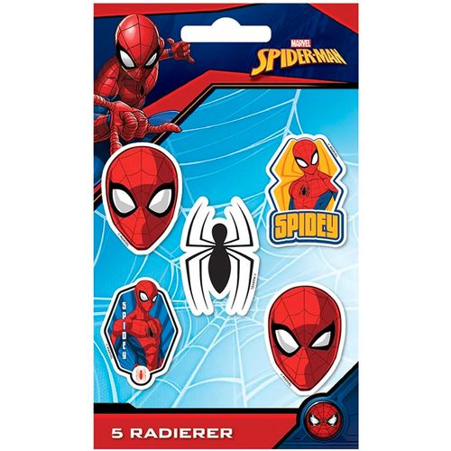 PYRAMID MARVEL (SPIDER-MAN) ERASER SET slika 1