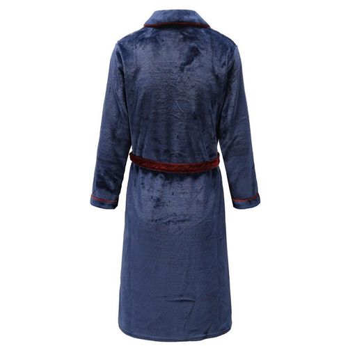 Ženski kućni ogrtač Roger Navy Red XL slika 4