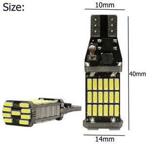 AutoSystem Sijalica LED 12V W16W 45SMD CANBUS bijela - 2 kom. 