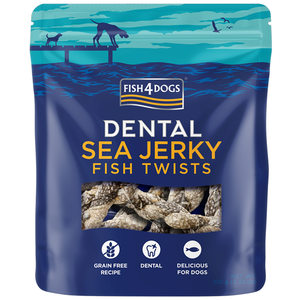 Fish4Dogs  Dental Sea Jerky Twists 100 g