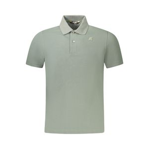 K-WAY POLO SHORT SLEEVES MEN GREEN