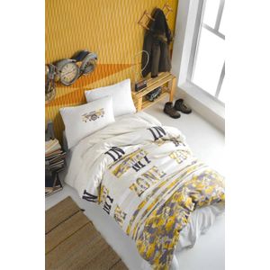 Posteljina Cotton Life 160x220cm Freezone gri