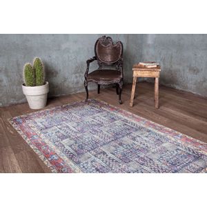 Blues Chenille AL 341  Multicolor Carpet (140 x 190)