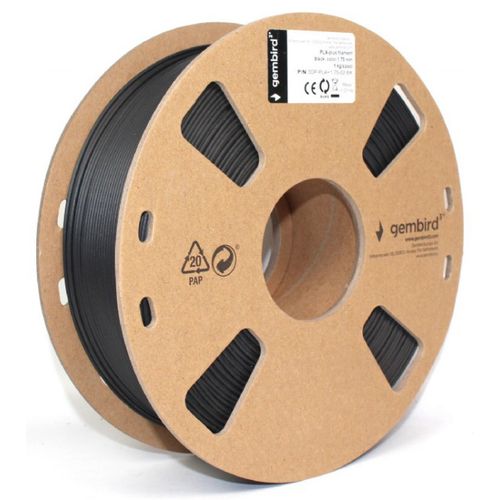 3DP-PLA+1.75-02-BK PLA-PLUS Filament za 3D stampac 1,75mm kotur 1KG Black slika 4