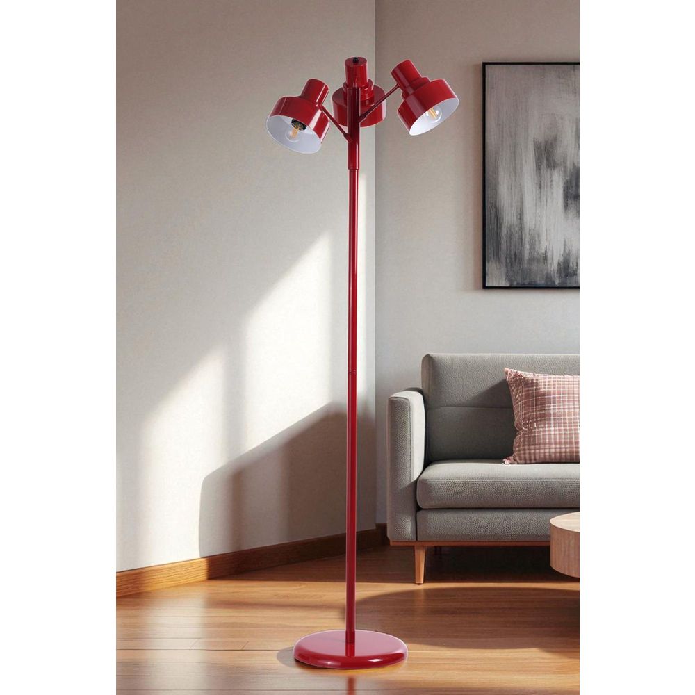 Opviq Podna lampa 166, crvena slika 1