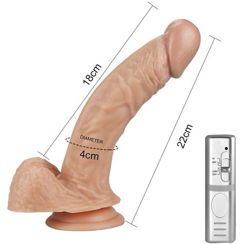 Lovetoy Real Extreme dildo s daljinskim upravljačem 8,5" slika 6