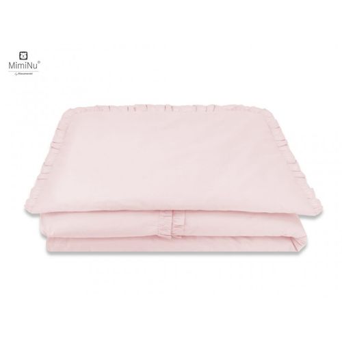 MimiNu posteljina za bebe 2 elem Royal Powder Pink slika 6