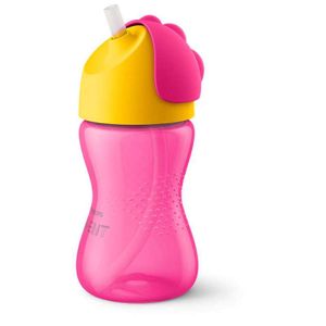 Philips Avent Magična čaša sa slamkom 300 ml/Roza