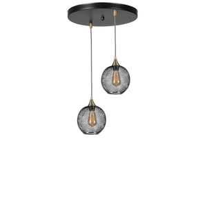 Jupiter 8721-2 Black Chandelier