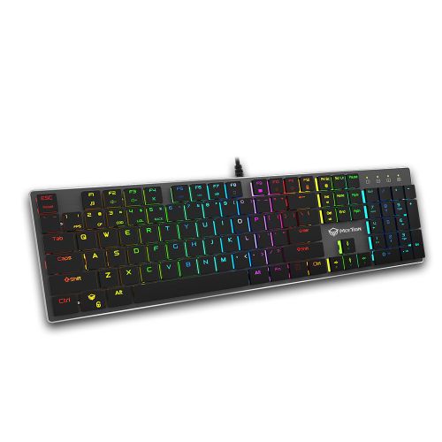 MEETION MK80 GEJMERSKA ULTRATANKA MEHANIČKA RGB Tastatura slika 3