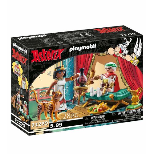 Playset Playmobil 71270 - Asterix: Cezar i Kleopatra, 28 Dijelova slika 6