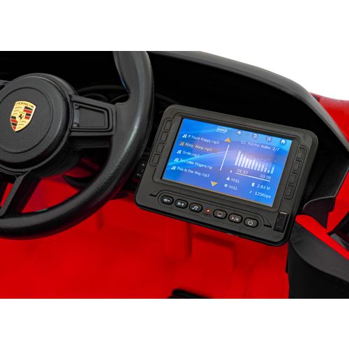 Licencirani auto na akumulator Porsche 718 MP4 - crveni slika 10