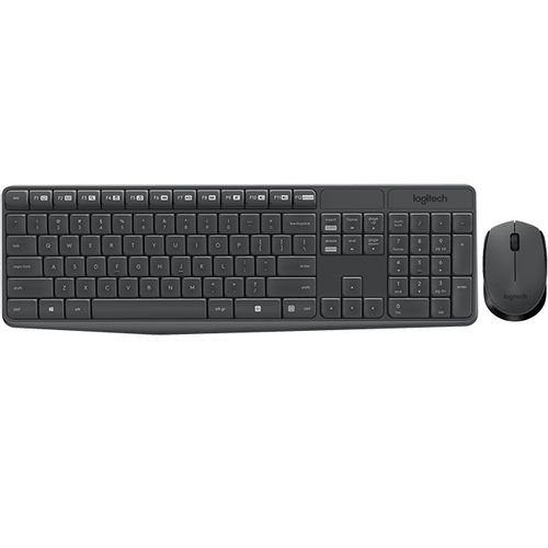 Logitech MK235 Wireless Desktop USB Gray US slika 2