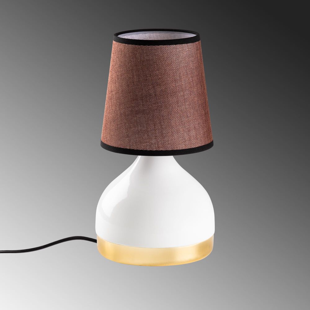 Yıldo - 8024 Bijela i Smeđa Stolna Lampa slika 6