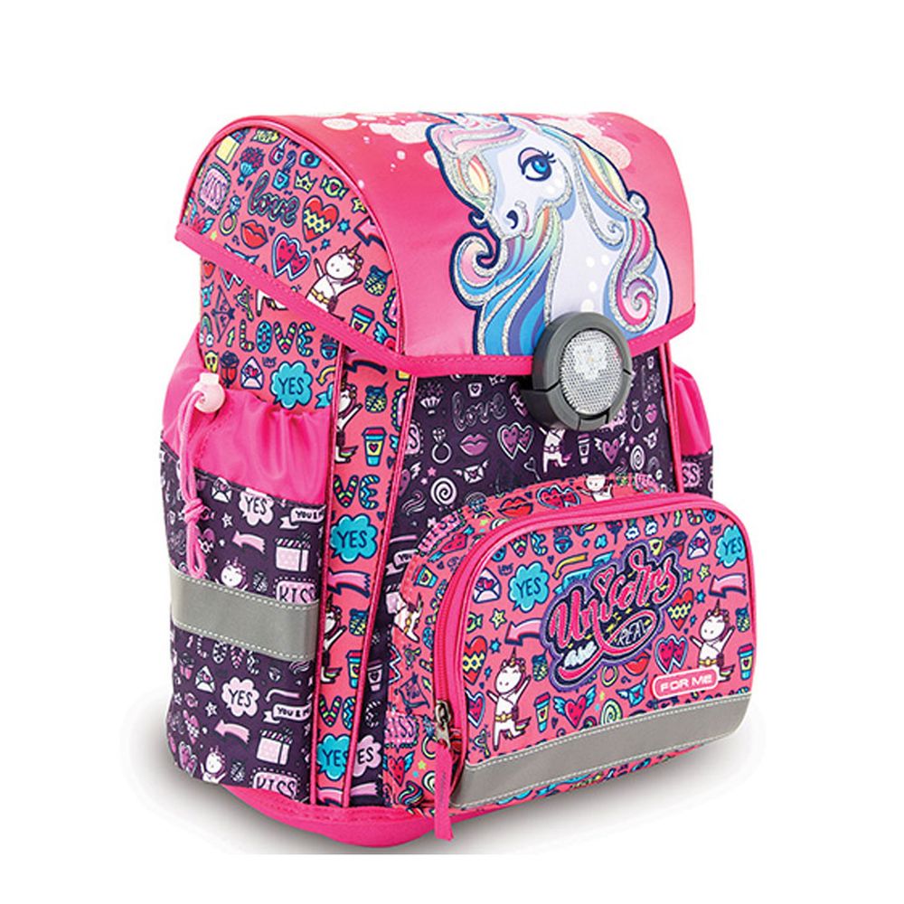 ForMe školska anatomska torba Unicorns Real (41 cm) slika 2