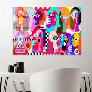 Dekorativna Slika na Kaljenom Staklu UV-776, 70 x 100 cm, Višebojna