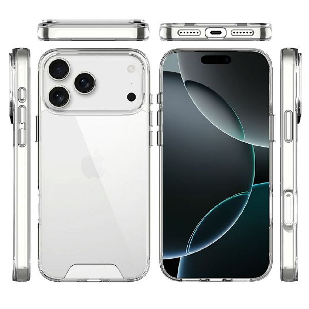 MM TPU IPHONE 17 PRO MAX DROP-PROOF LIGHT clear slika 4