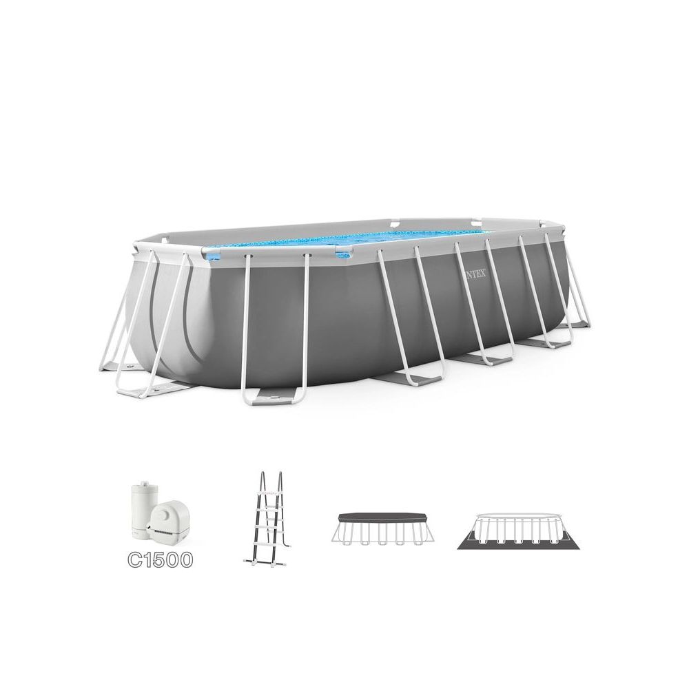 Intex montažni bazen Prism Frame 610 x 305 x 122cm sa filter pumpom 26798NP slika 8