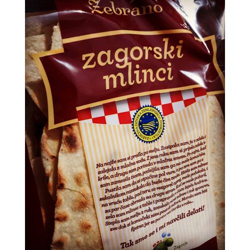 Zagorski mlinci 400 g (paket 4 kom) slika 2