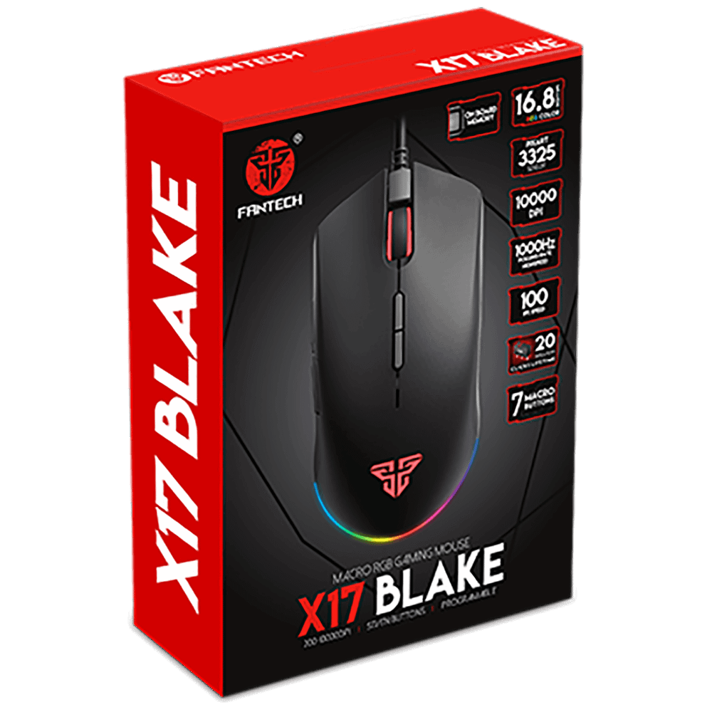 Fantech Miš optički, gaming, 10 000 dpi, USB - X17 Blake slika 2