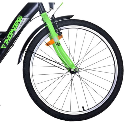 Dječji bicikl Volare Thombike 24" crno-zeleni 3 brzine slika 4